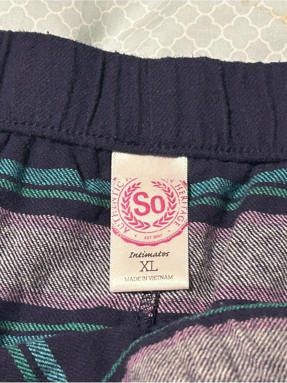 PJ shorts and tank top